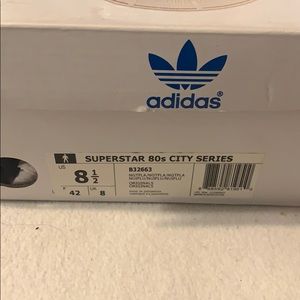 Adidas superstar 80s City Series